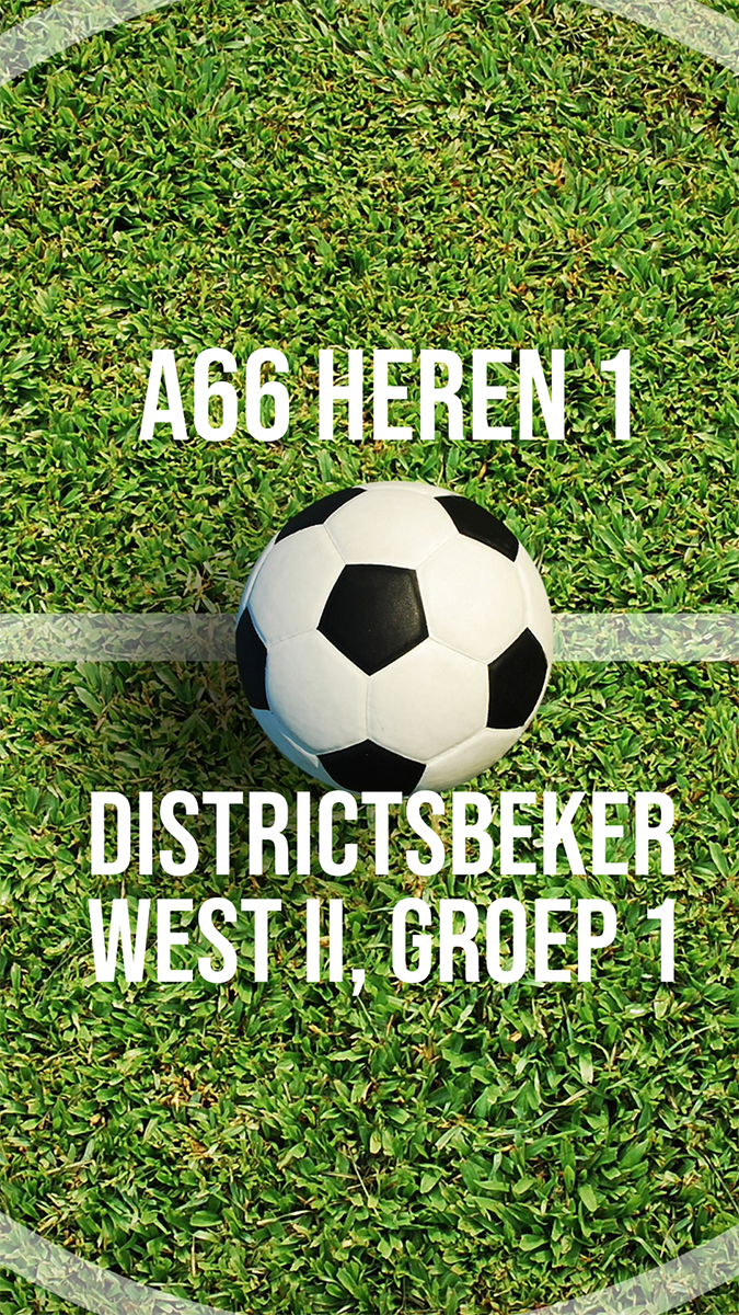 Mooie uitdaging voor heren 1 in de KNVB-beker poulefase